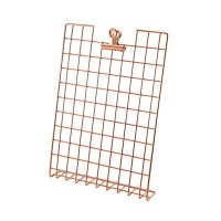 A4 Copper Wire Menu Holder